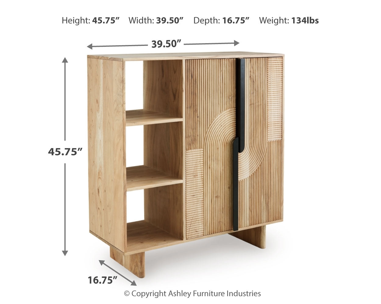 Kierwell Accent Cabinet - Tampa Furniture Outlet