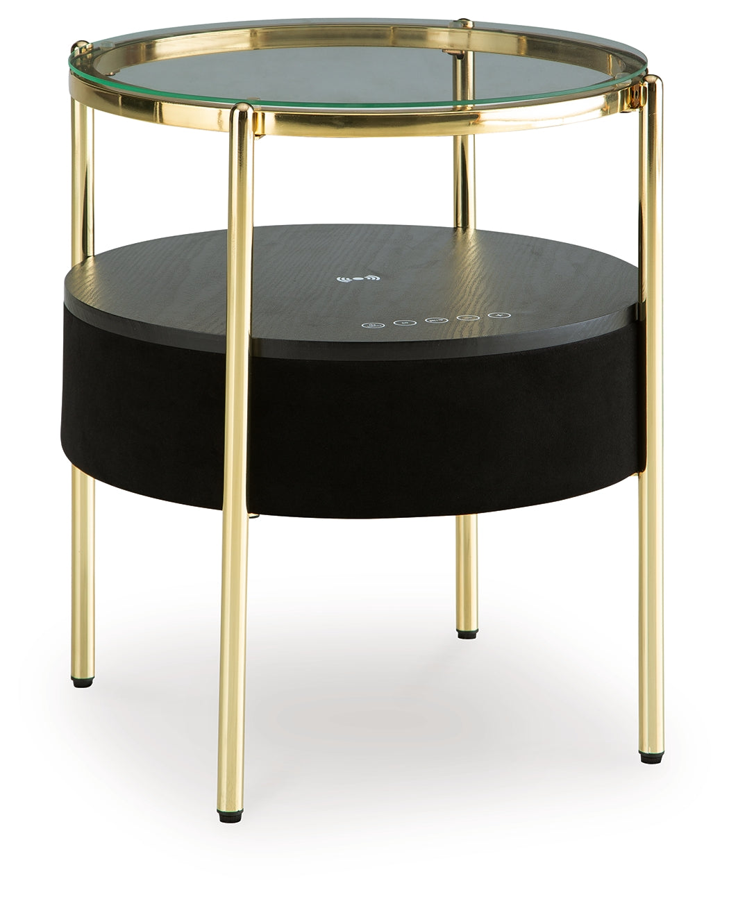 Nedman Accent Table with Speaker - Tampa Furniture Outlet
