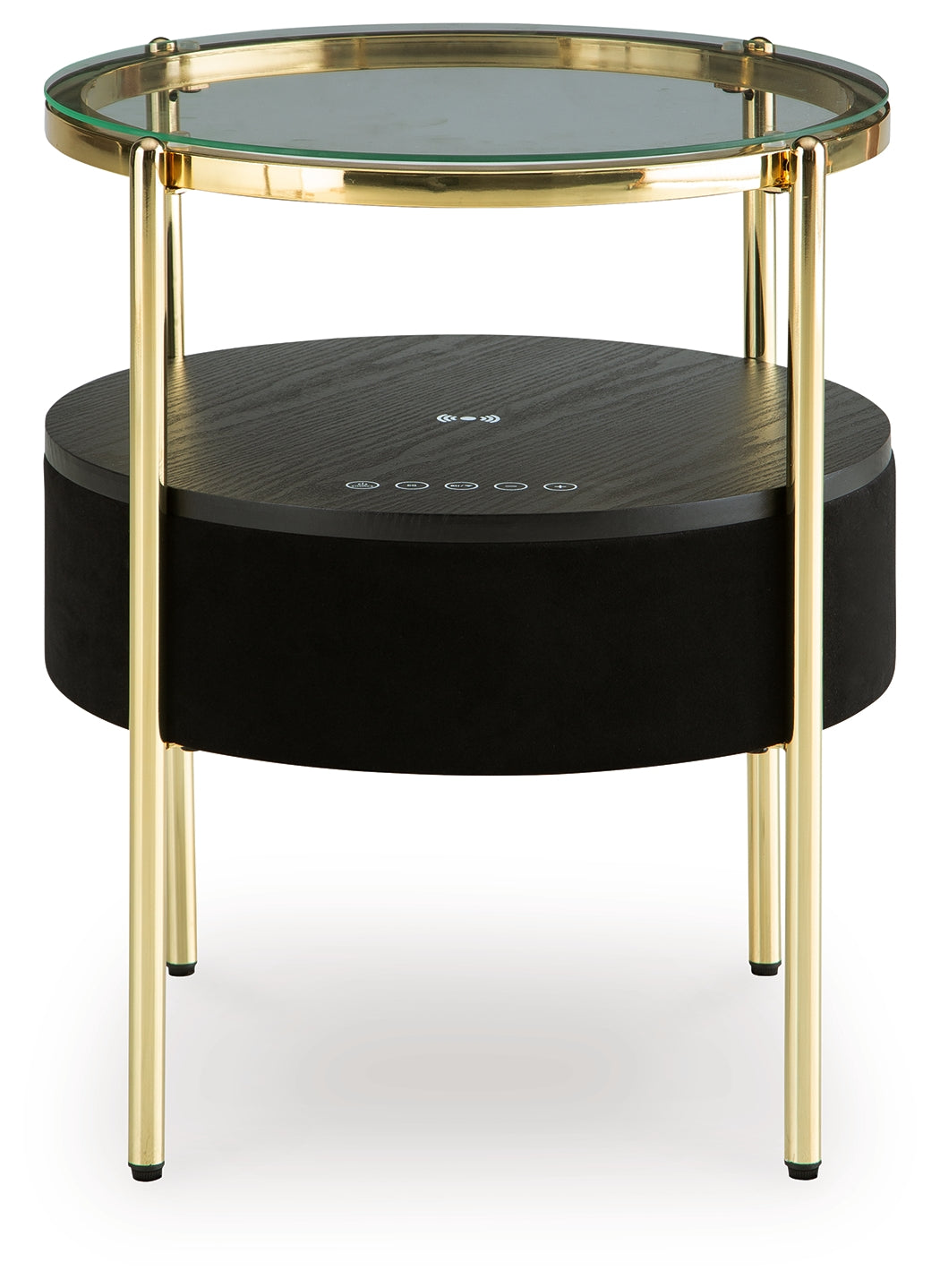 Nedman Accent Table with Speaker - Tampa Furniture Outlet