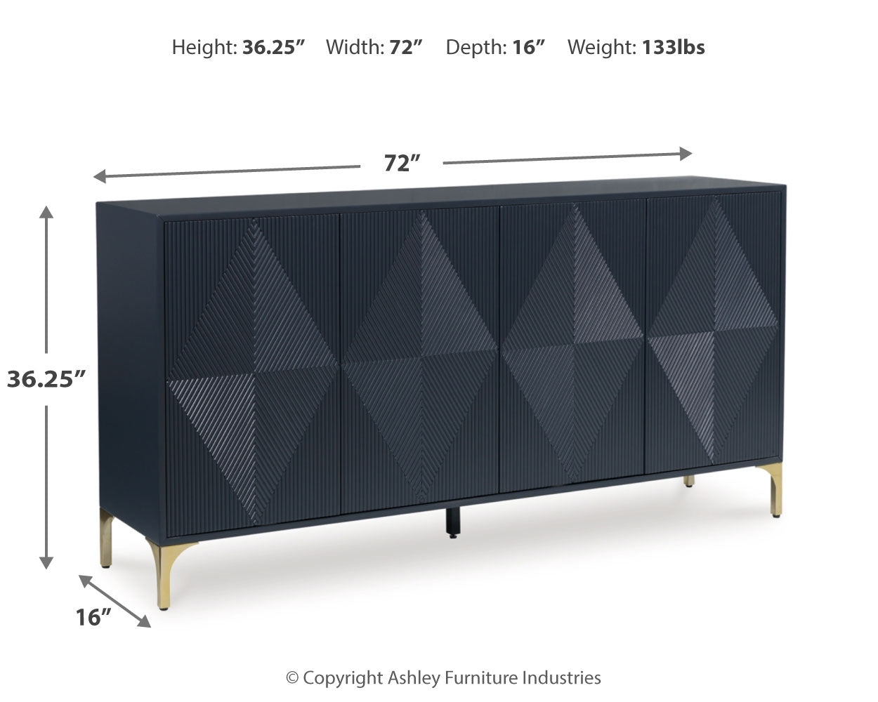 Loirwick Accent Cabinet - Tampa Furniture Outlet