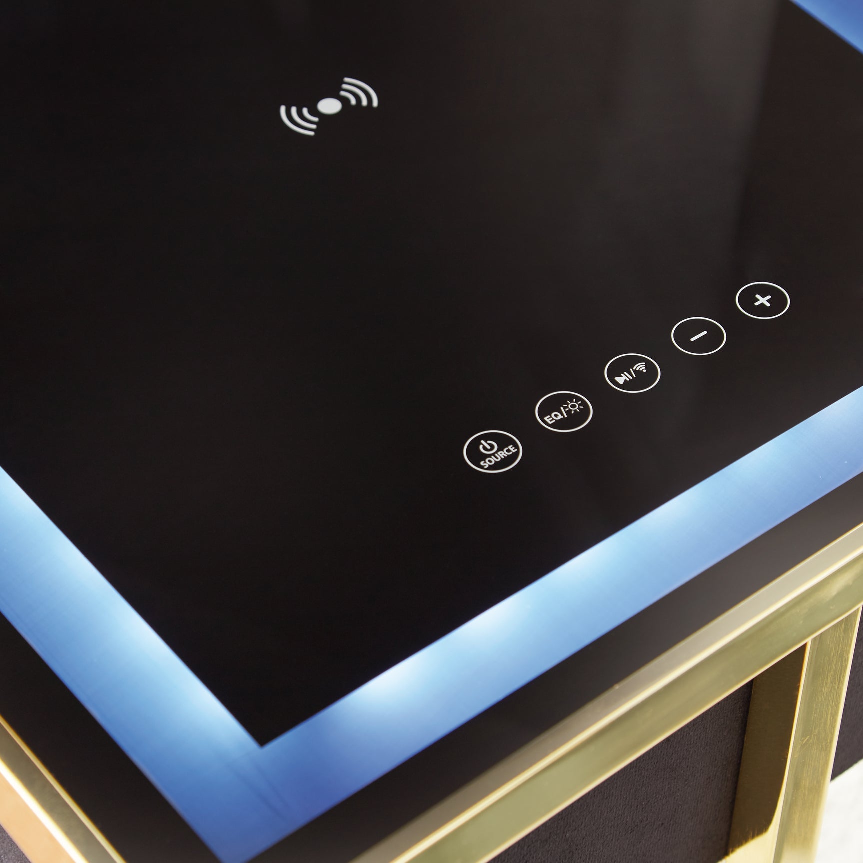 Rexwell Accent Table with Speaker - Tampa Furniture Outlet