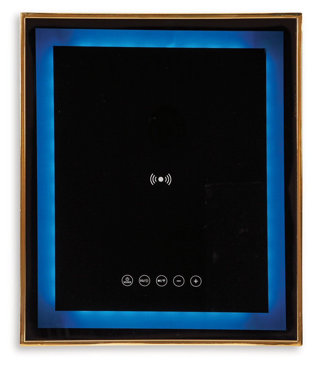 Rexwell Accent Table with Speaker - Tampa Furniture Outlet