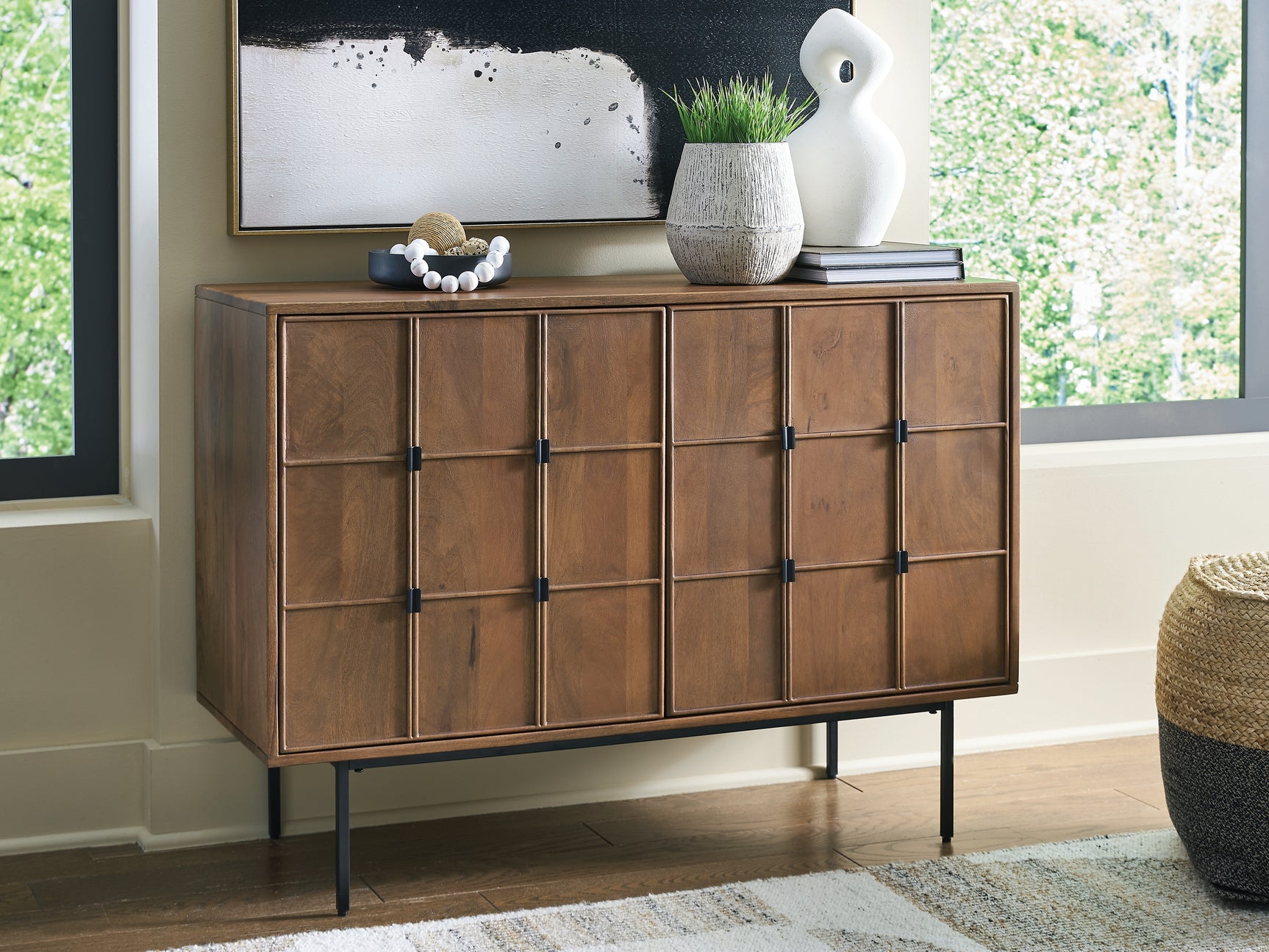 Tampa Furniture Outlet - Ashley Furniture - Juddins Accent Cabinet - Accent Cabinet / Brown - A4000692