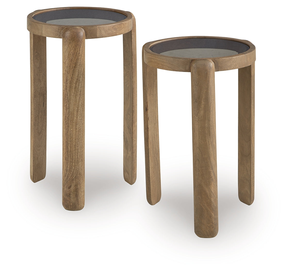 Jossor Accent Table (Set of 2) - Tampa Furniture Outlet
