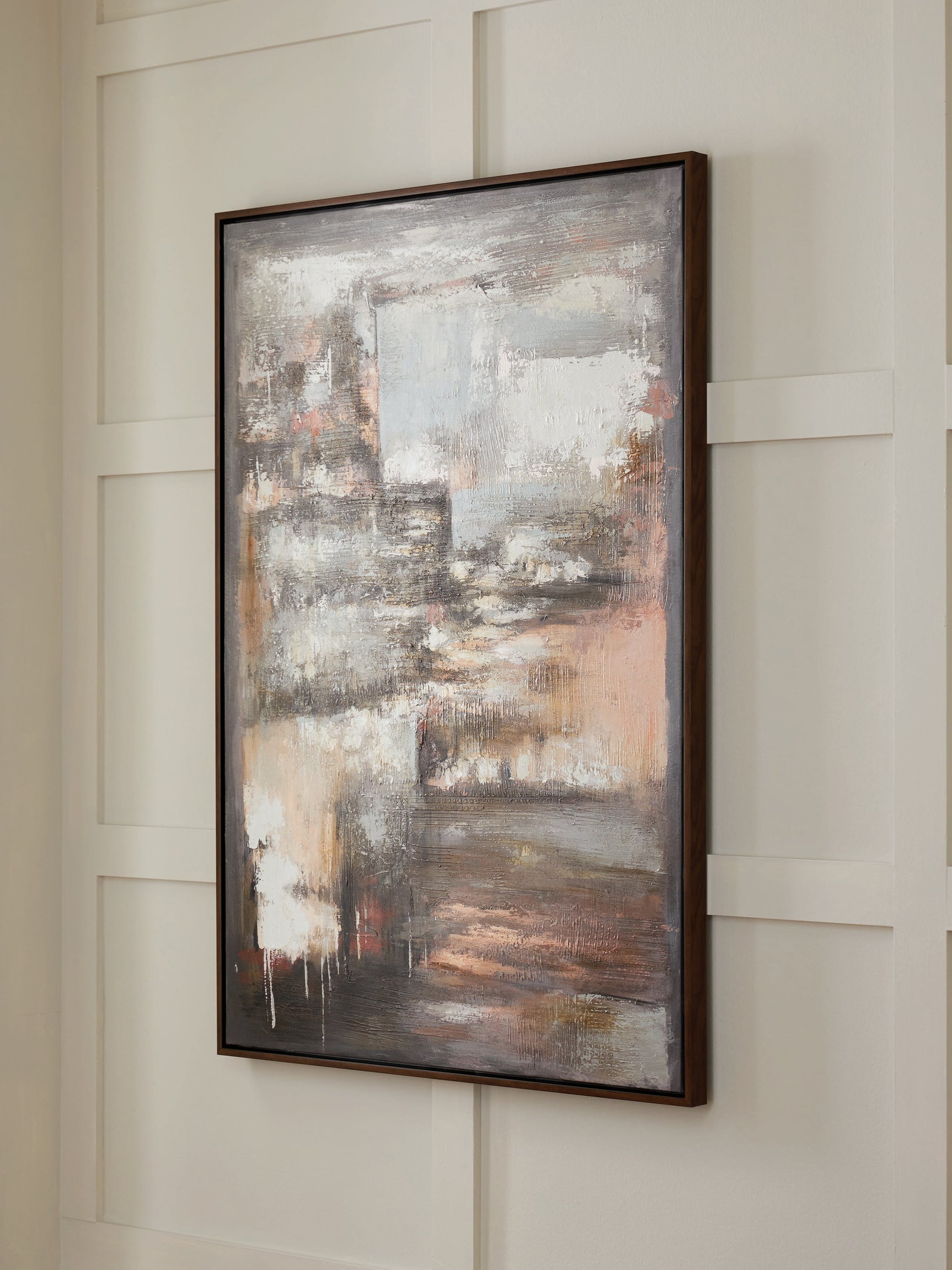 Tampa Furniture Outlet - Ashley Furniture - Floymour Wall Decor - Wall Art / Multi - A8000499