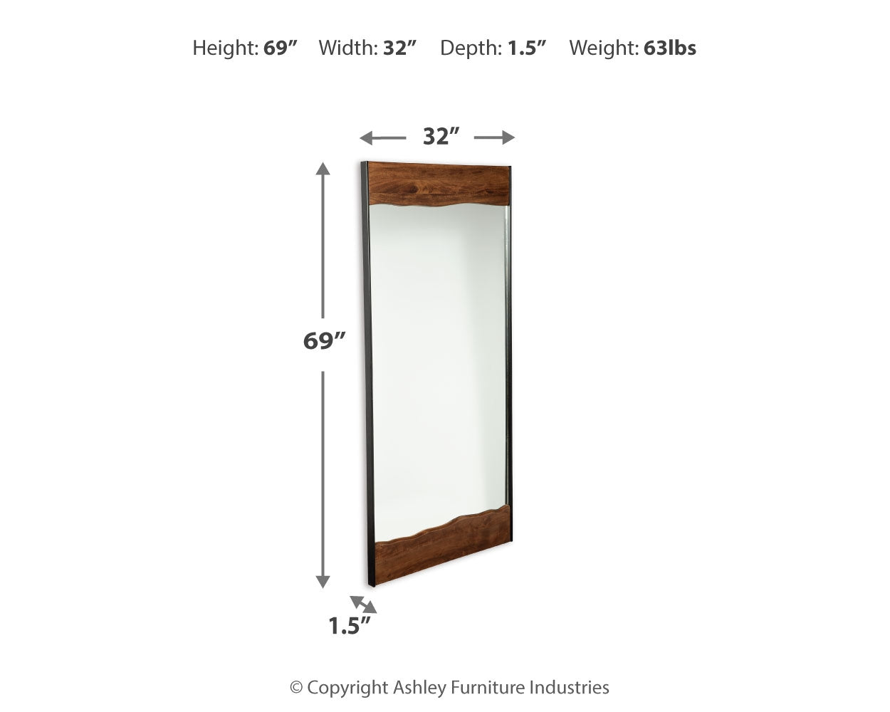 Panchali Mirror - Tampa Furniture Outlet