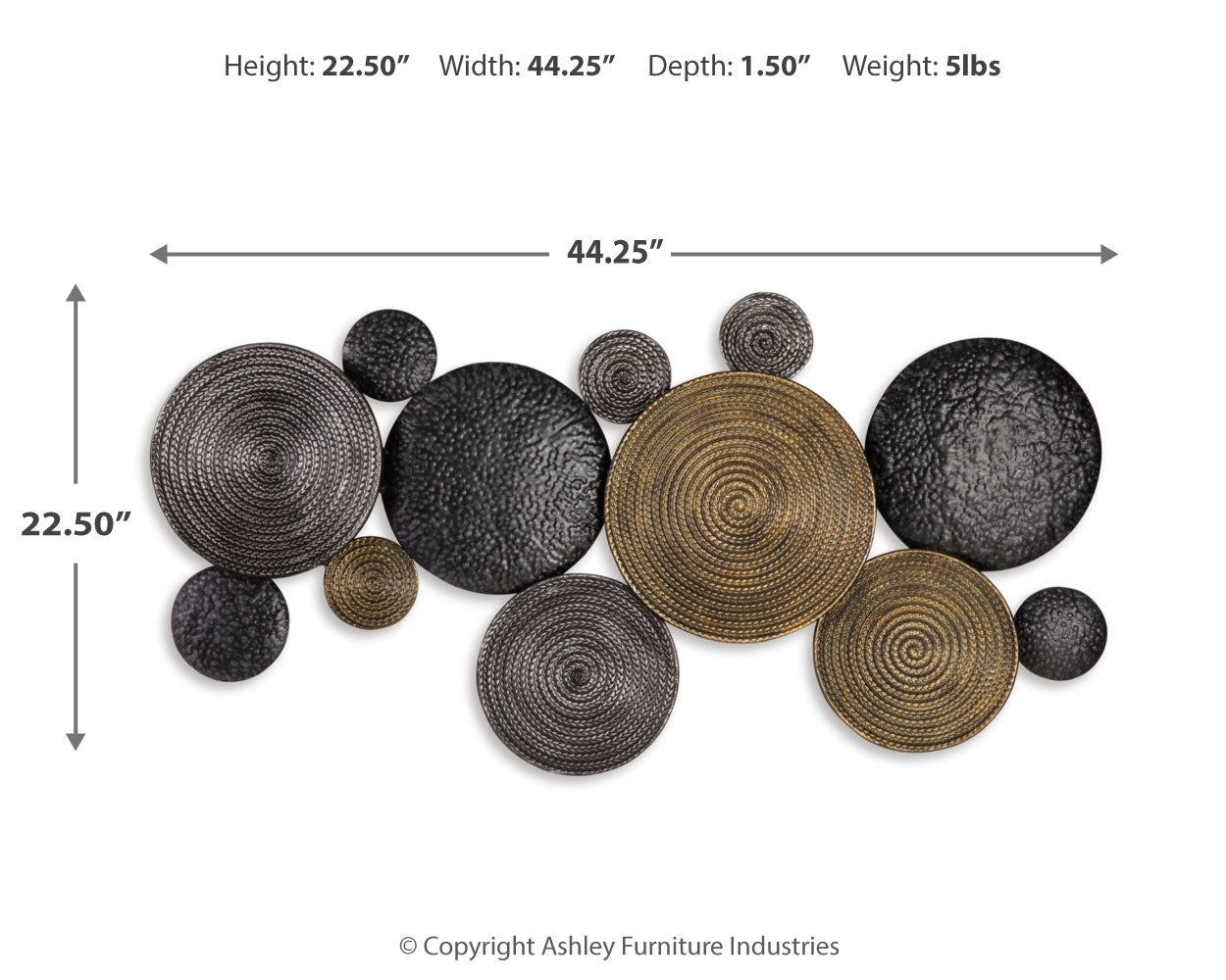 Emsley Wall Decor - Tampa Furniture Outlet