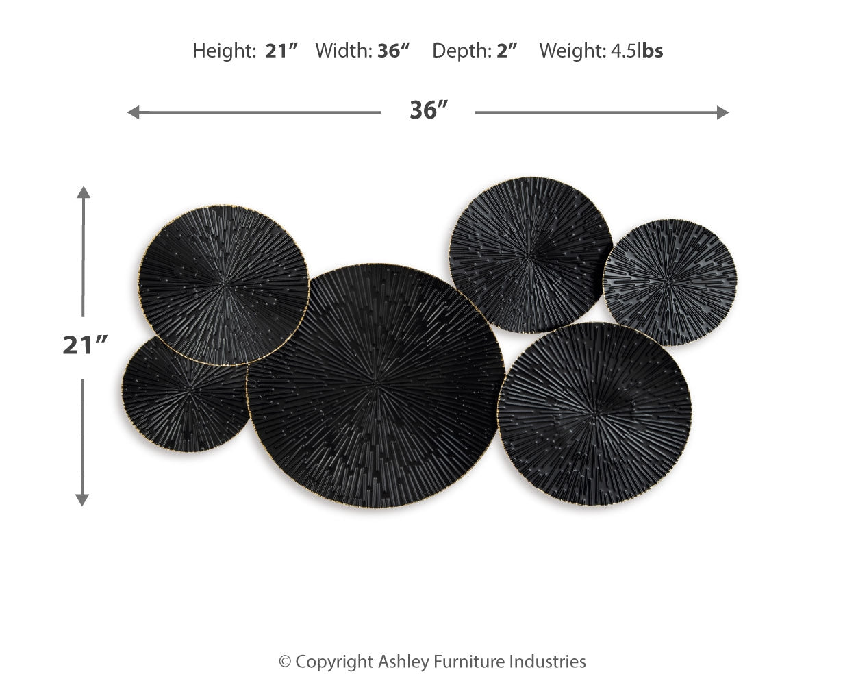 Rhetlen Wall Decor - Tampa Furniture Outlet