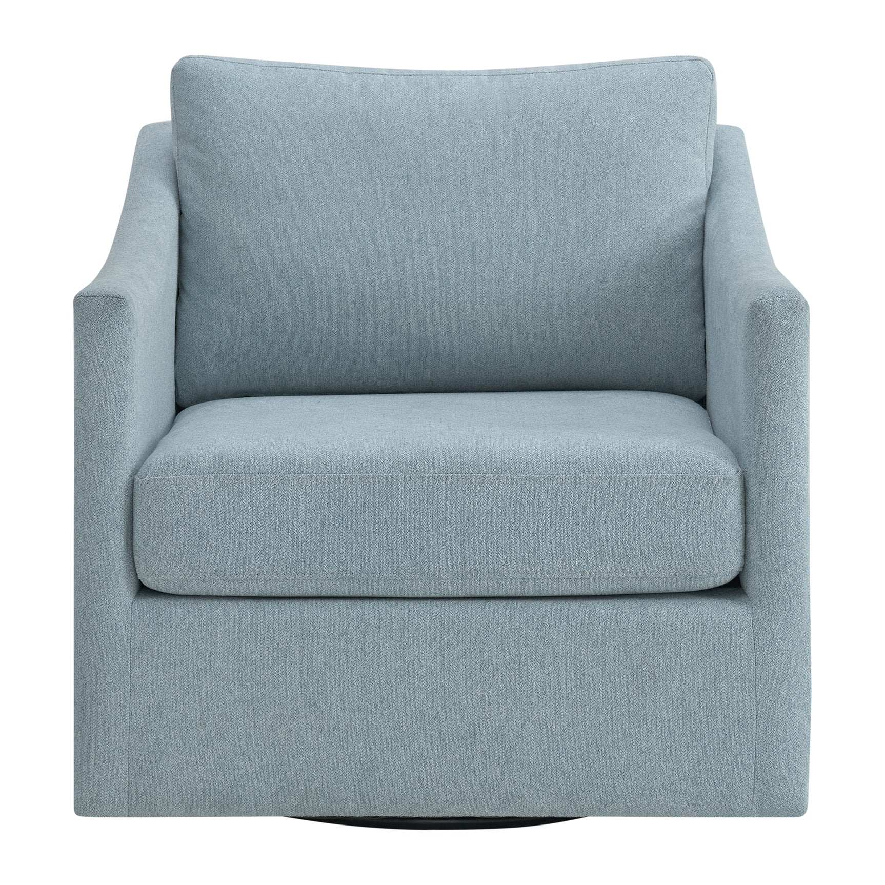 Acacia Swivel Chair in Freya Light Blue - Tampa Furniture Outlet