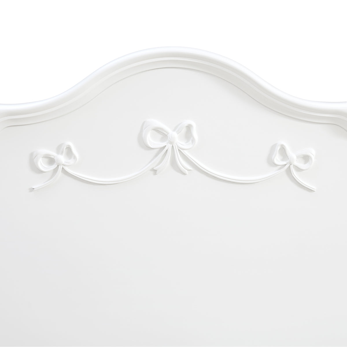 Alana Crib with Guardrails in White