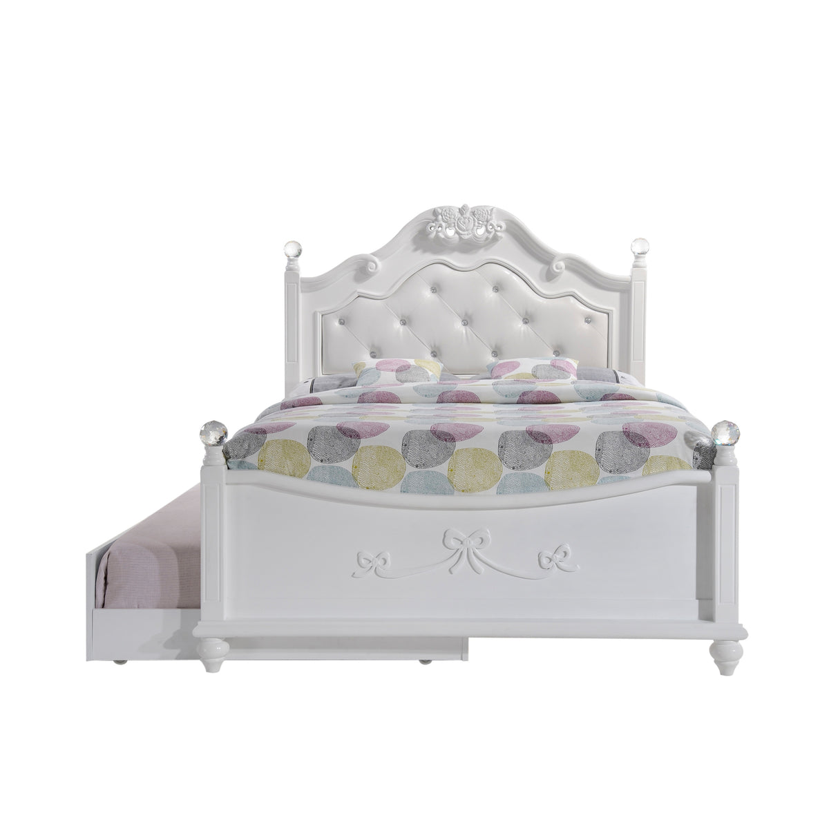 Alana Full Platform Bed W/ Storage Trundle