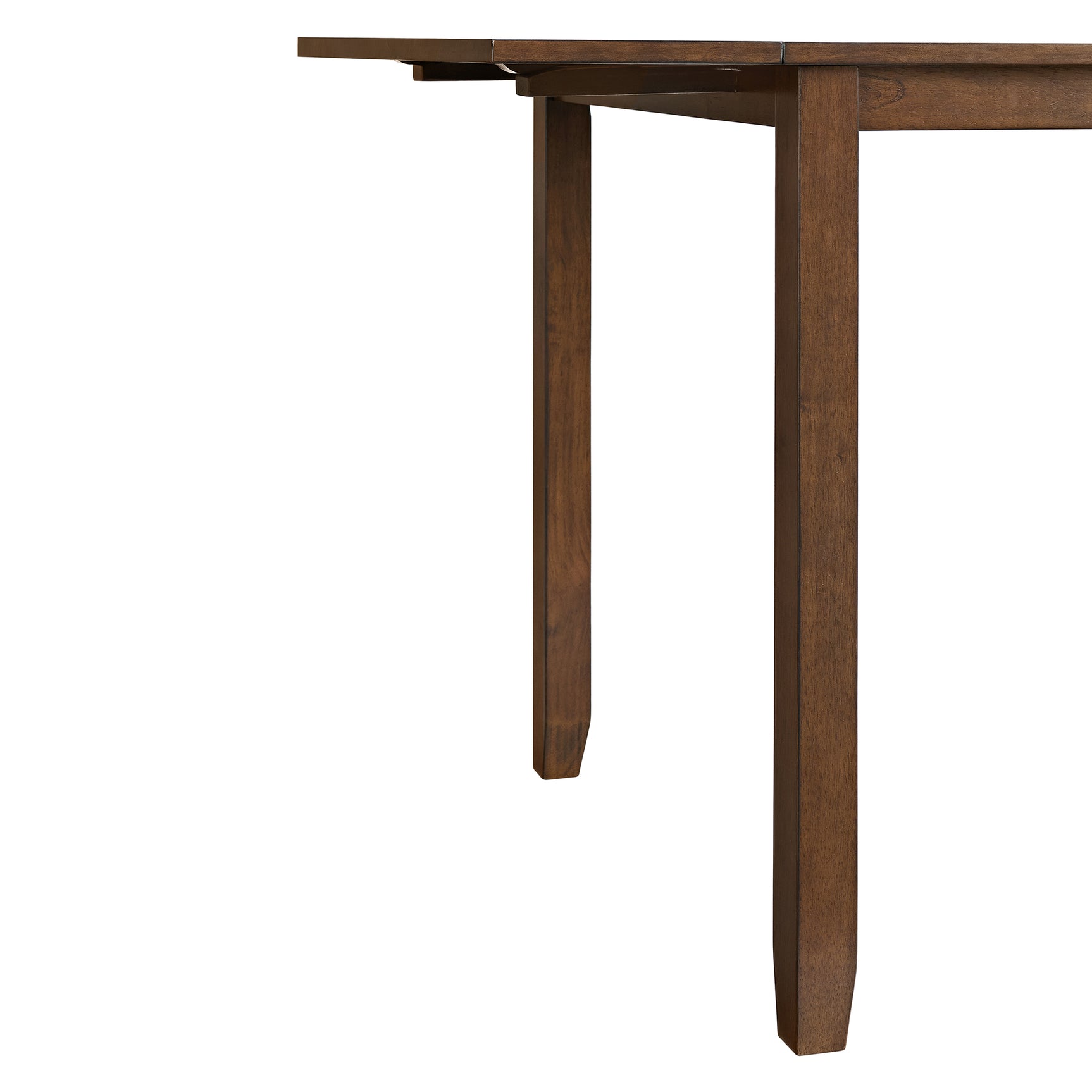 Alex 3PC Dining Set with Drop Leaf Table in Espresso - Tampa Furniture Outlet