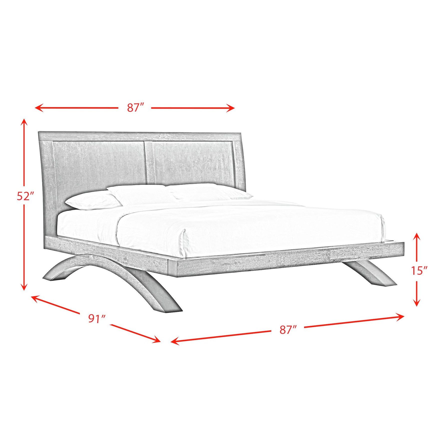 Allan King Bed in Black