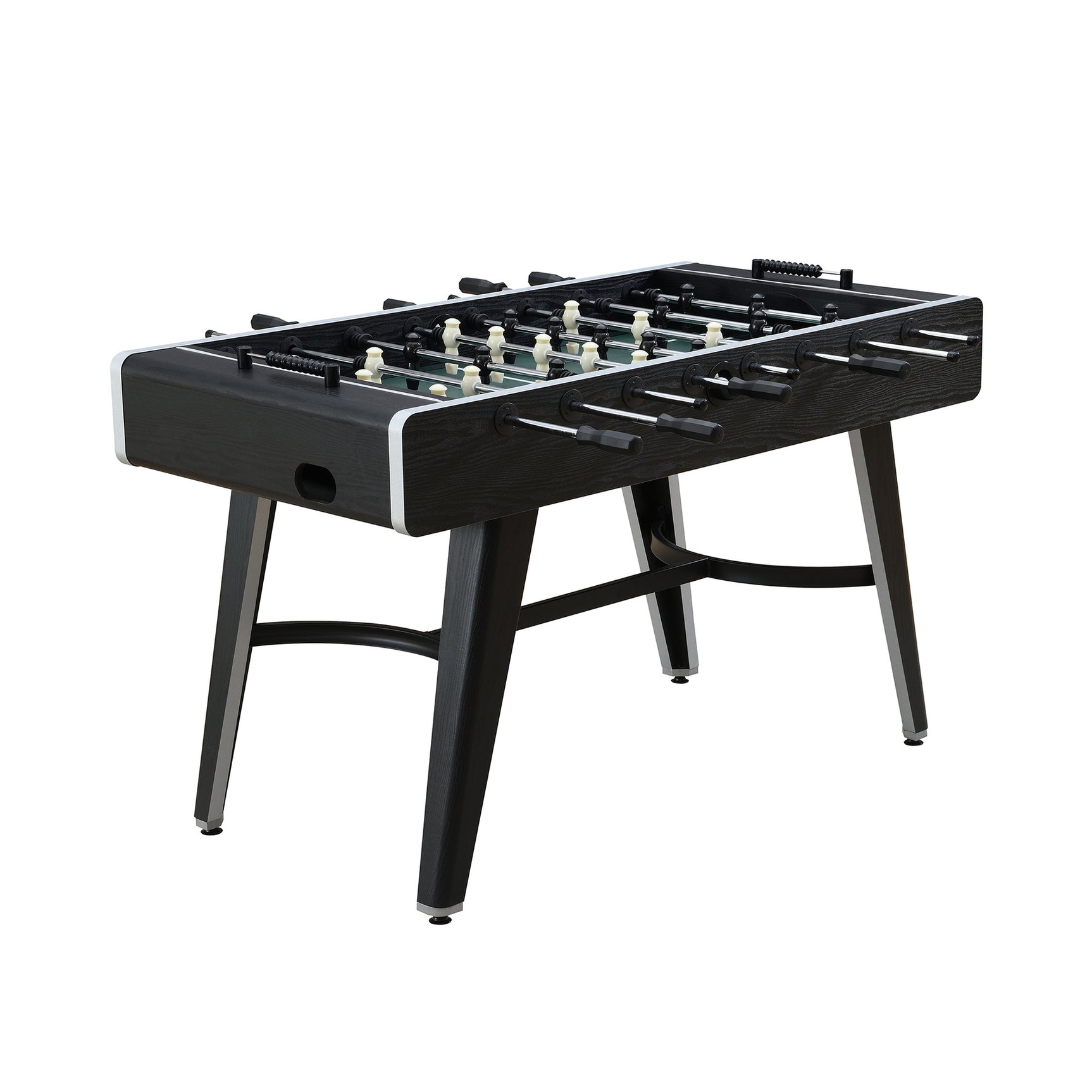 Amaya Indoor Foosball with LED in Black (3A Packing)
