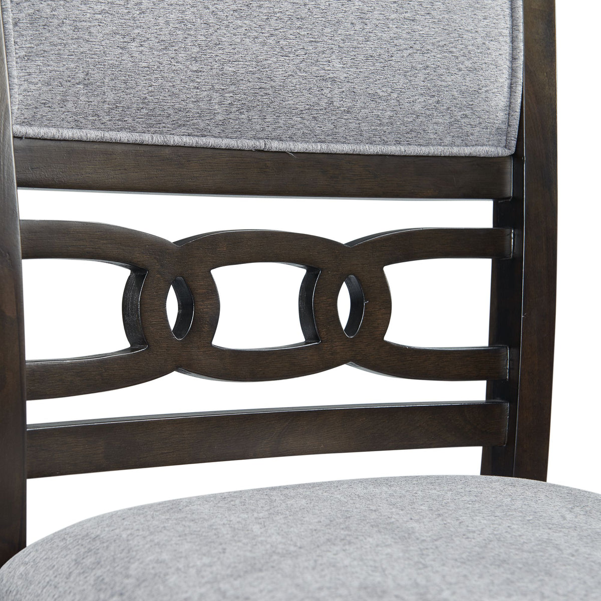 Amherst Counter Side Chair W/Fabric Cushion Dark Finish (2 Per Pack)