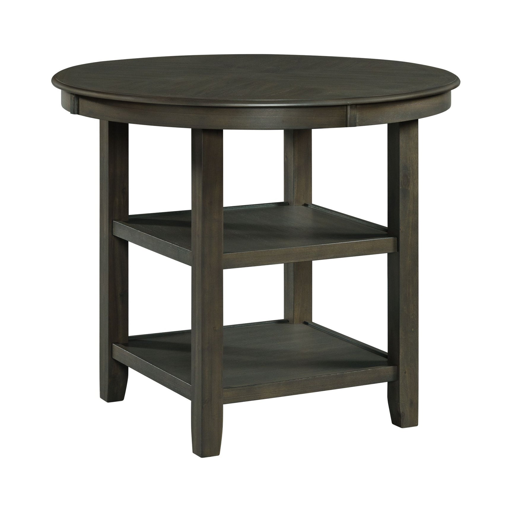 Amherst Counter Table w/Wood Leg Grey Finish