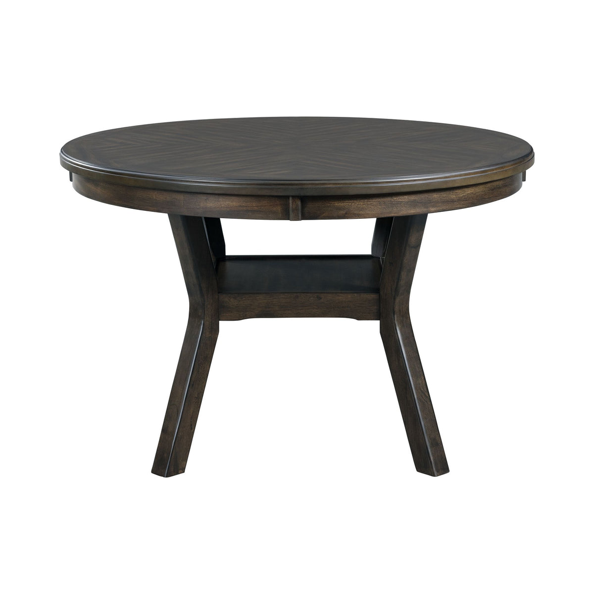 Amherst Dining Table w/Wood Leg Dark Finish