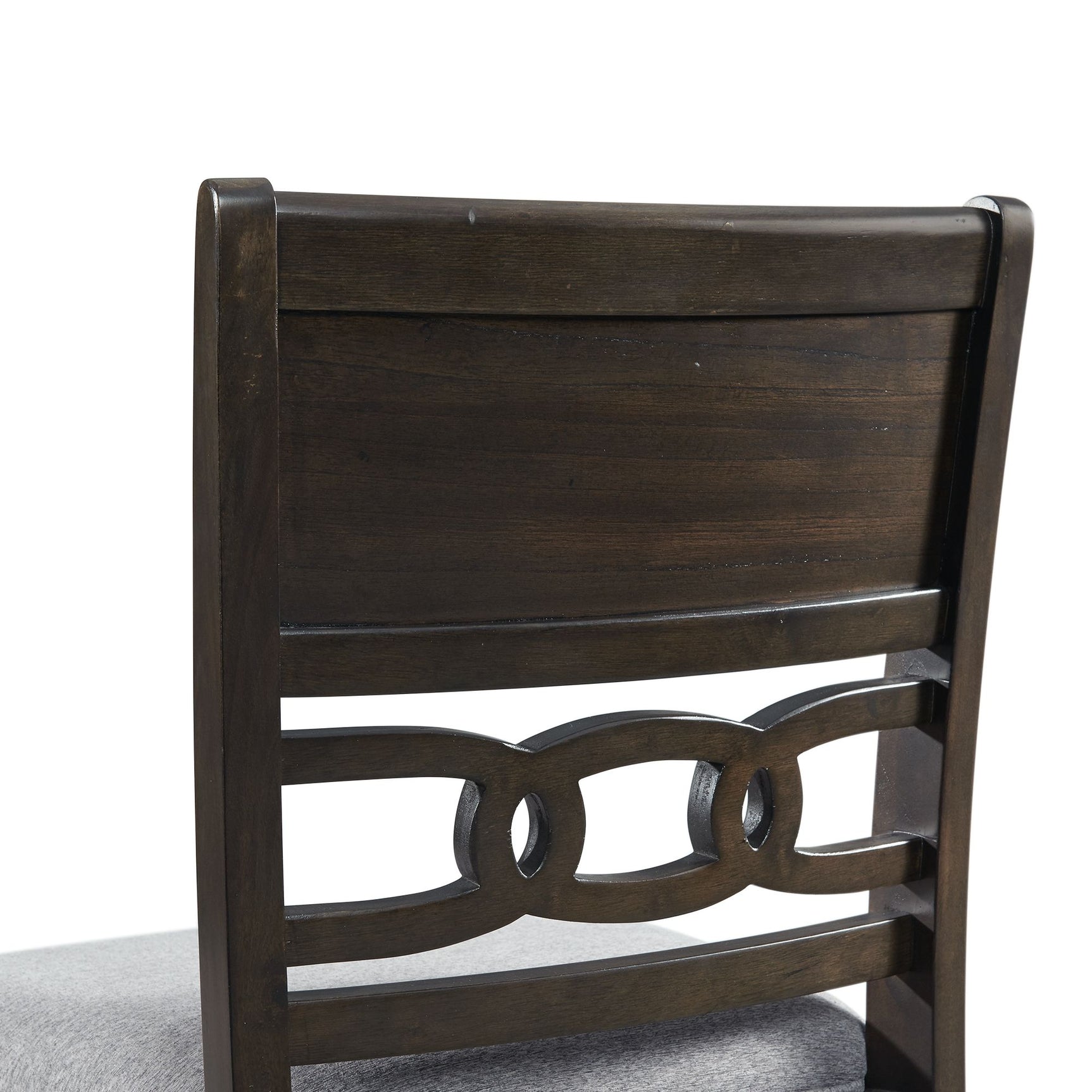 Amherst Counter Side Chair W/Fabric Cushion Dark Finish (2 Per Pack) - Tampa Furniture Outlet