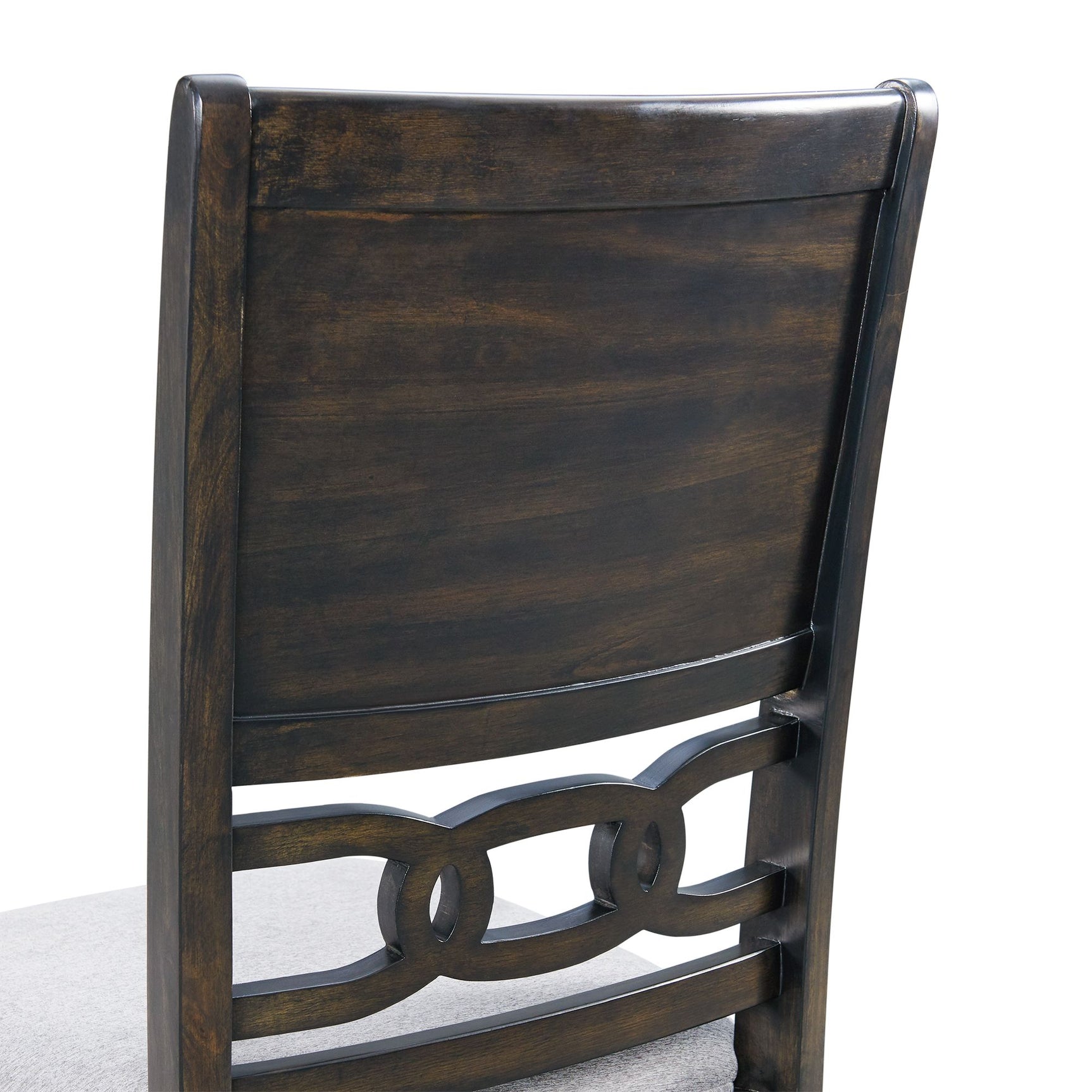 Amherst Standard Height 5PC Dining Set-Table and Four Side Chairs in Walnut - Tampa Furniture Outlet