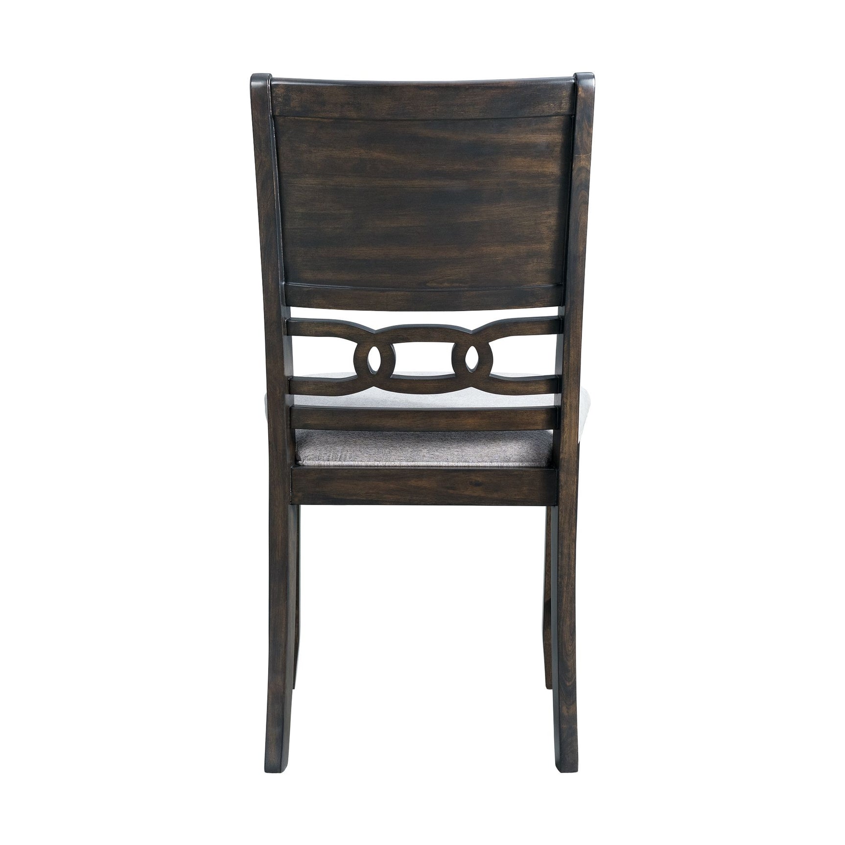 Amherst Dining Side Chair W/Fabric Cushion Dark Finish (2 Per Pack) - Tampa Furniture Outlet