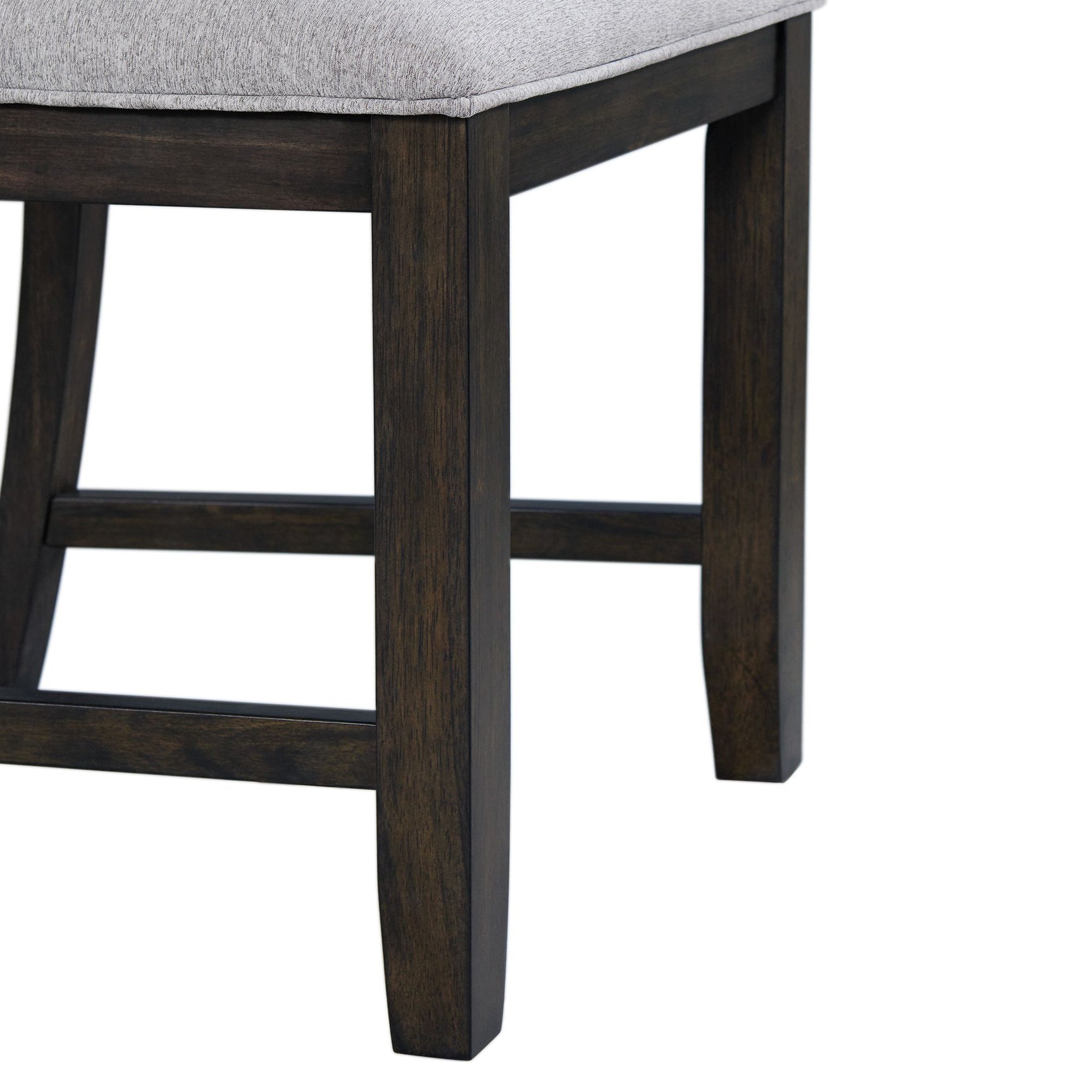 Amherst Dining Side Chair W/Fabric Cushion Dark Finish (2 Per Pack) - Tampa Furniture Outlet