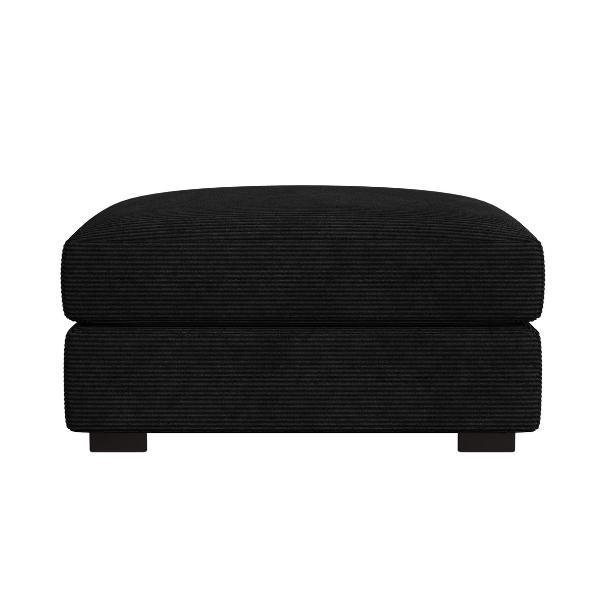 Arizona Modular Ottoman in Steno Black