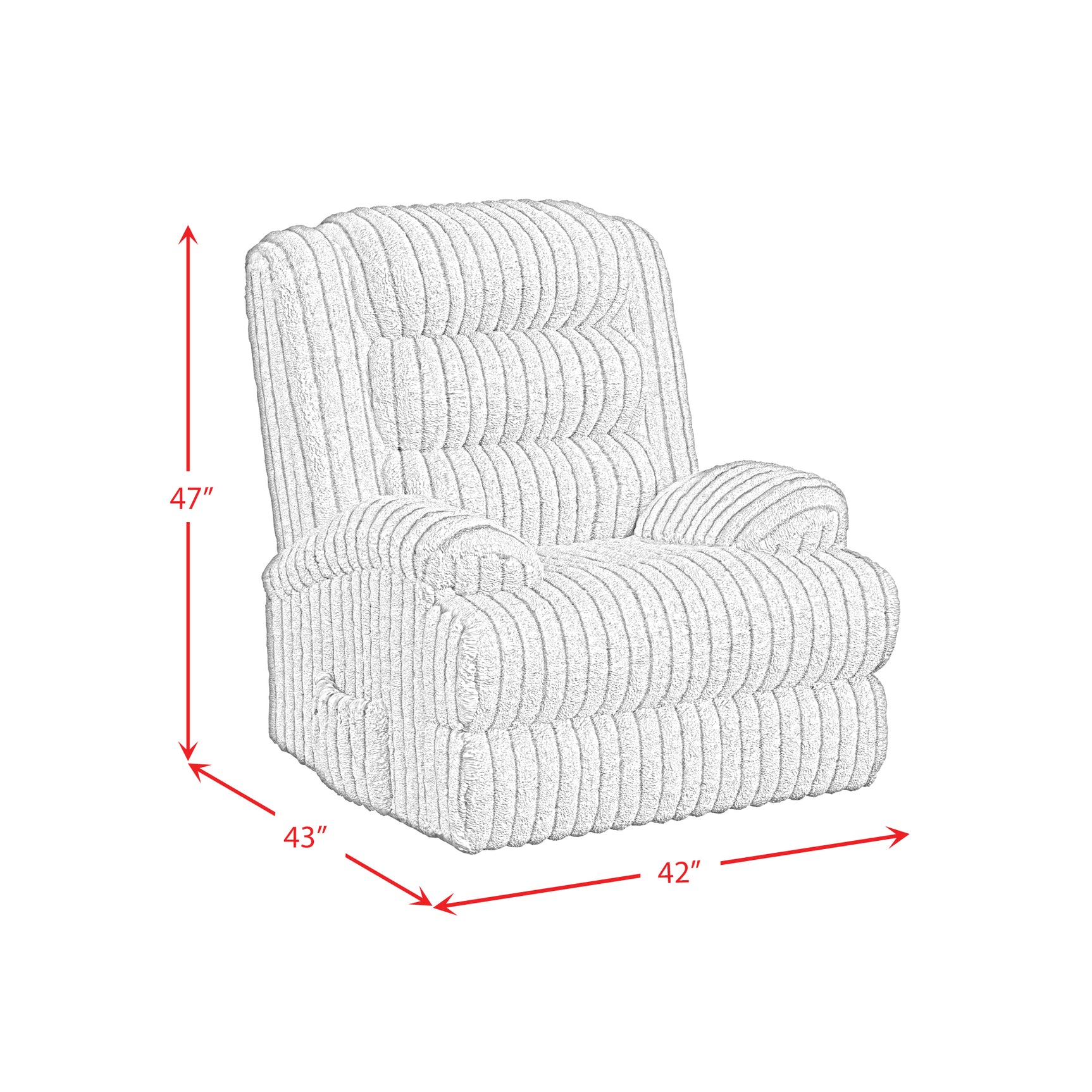 Artemis Power Lift Chair in Softcat Silver - Tampa Furniture Outlet