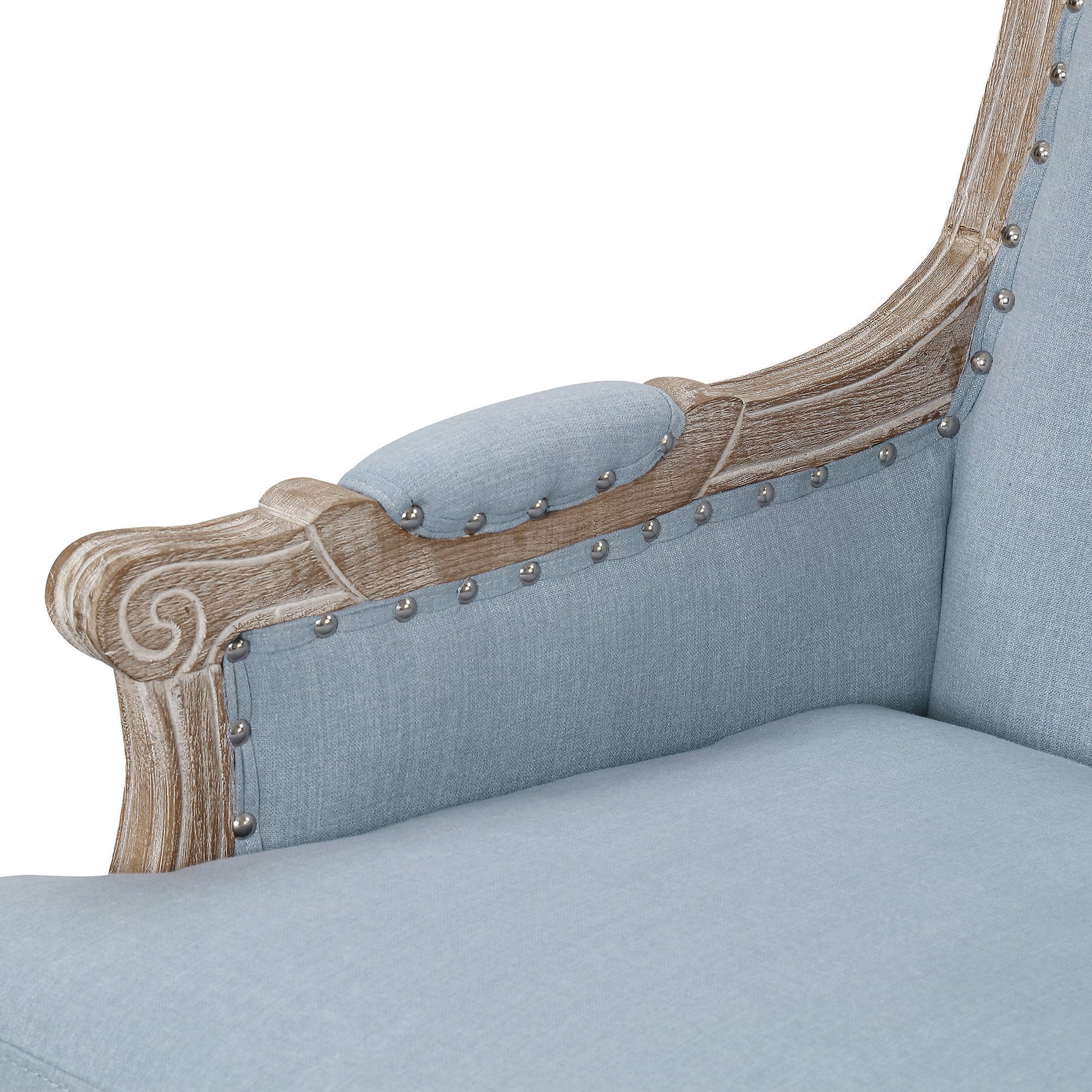 Artesia 1725 ARM Chair Midtown Light Blue STA3 packaging - Tampa Furniture Outlet