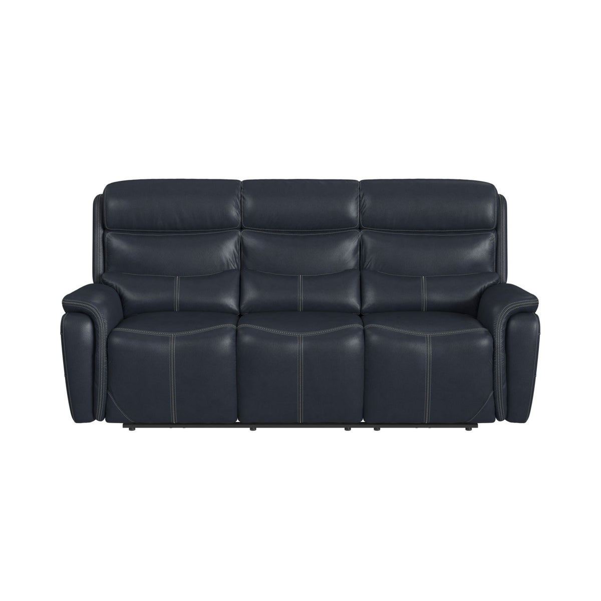 Aruba Power Motion Sofa with Power Headrest in Pebble Navy