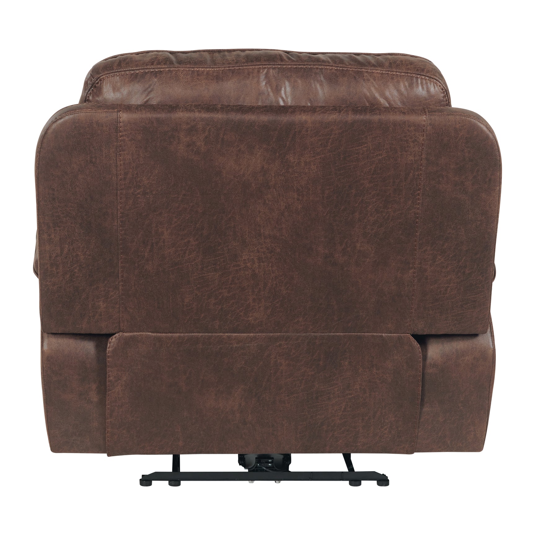 Atlantis Power Motion Recliner with Power Head Recliner in Heritage Brown - Tampa Furniture Outlet