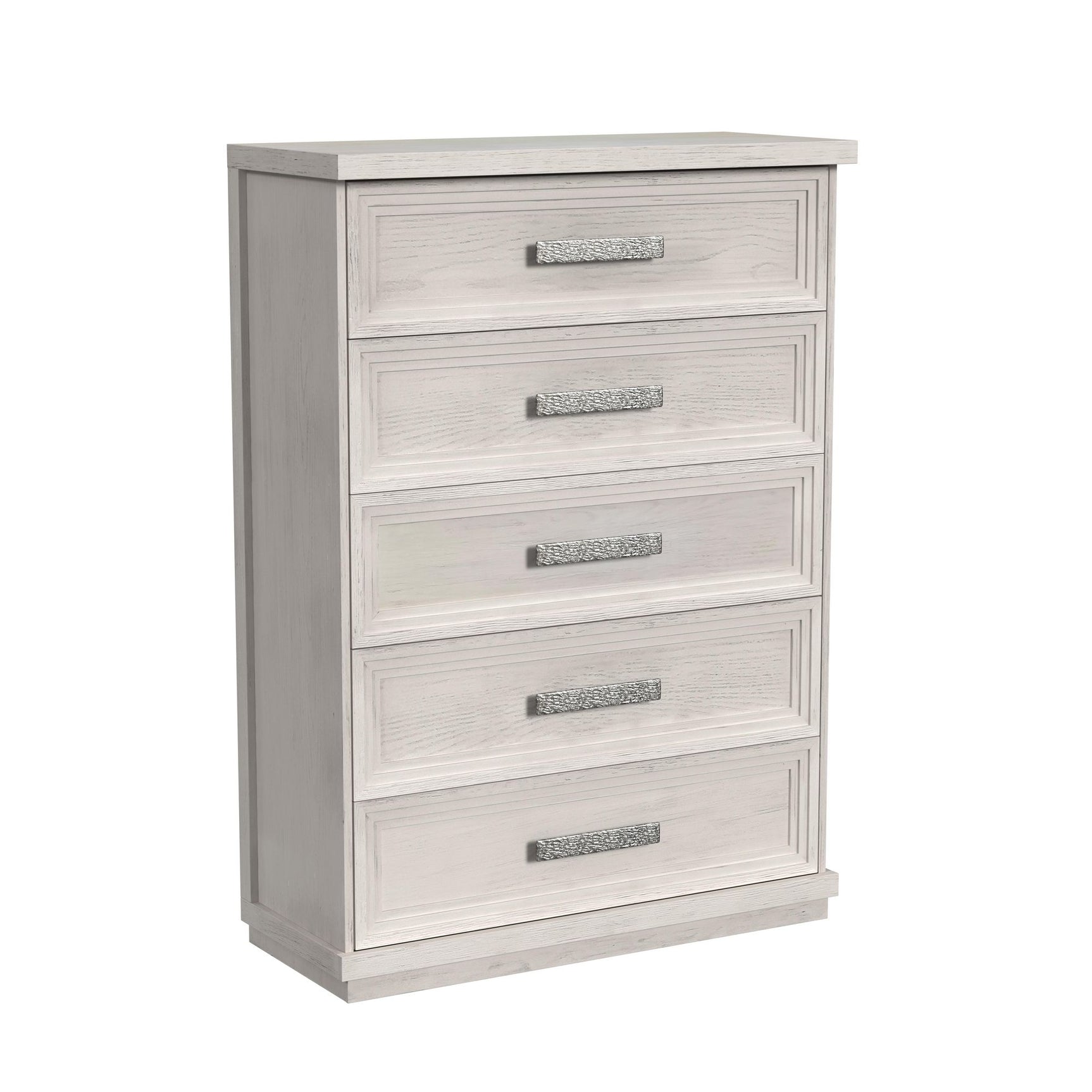 Avalanche 5-Drawer Chest in Antique White - Tampa Furniture Outlet
