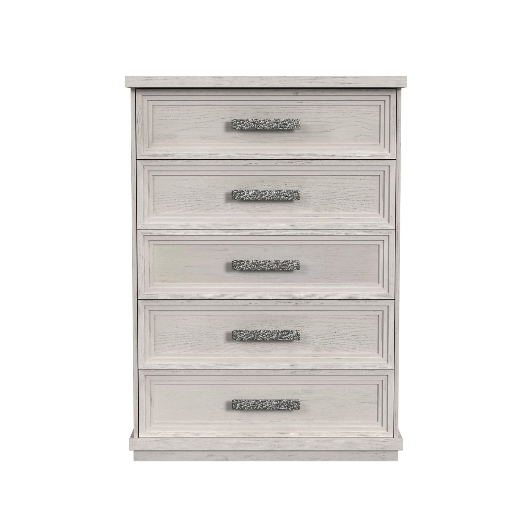 Avalanche 5-Drawer Chest in Antique White - Tampa Furniture Outlet
