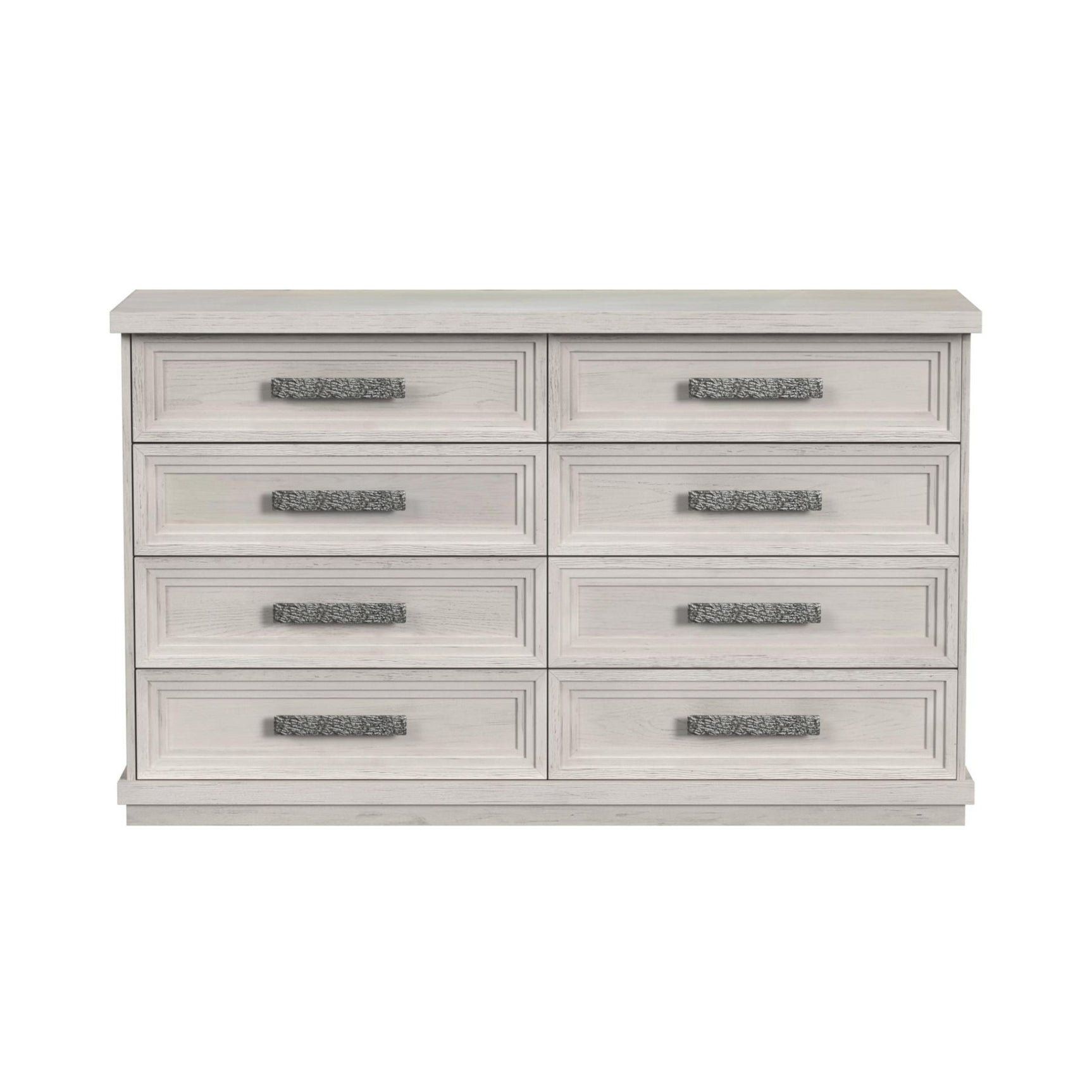 Avalanche 8-Drawer Dresser in Antique White