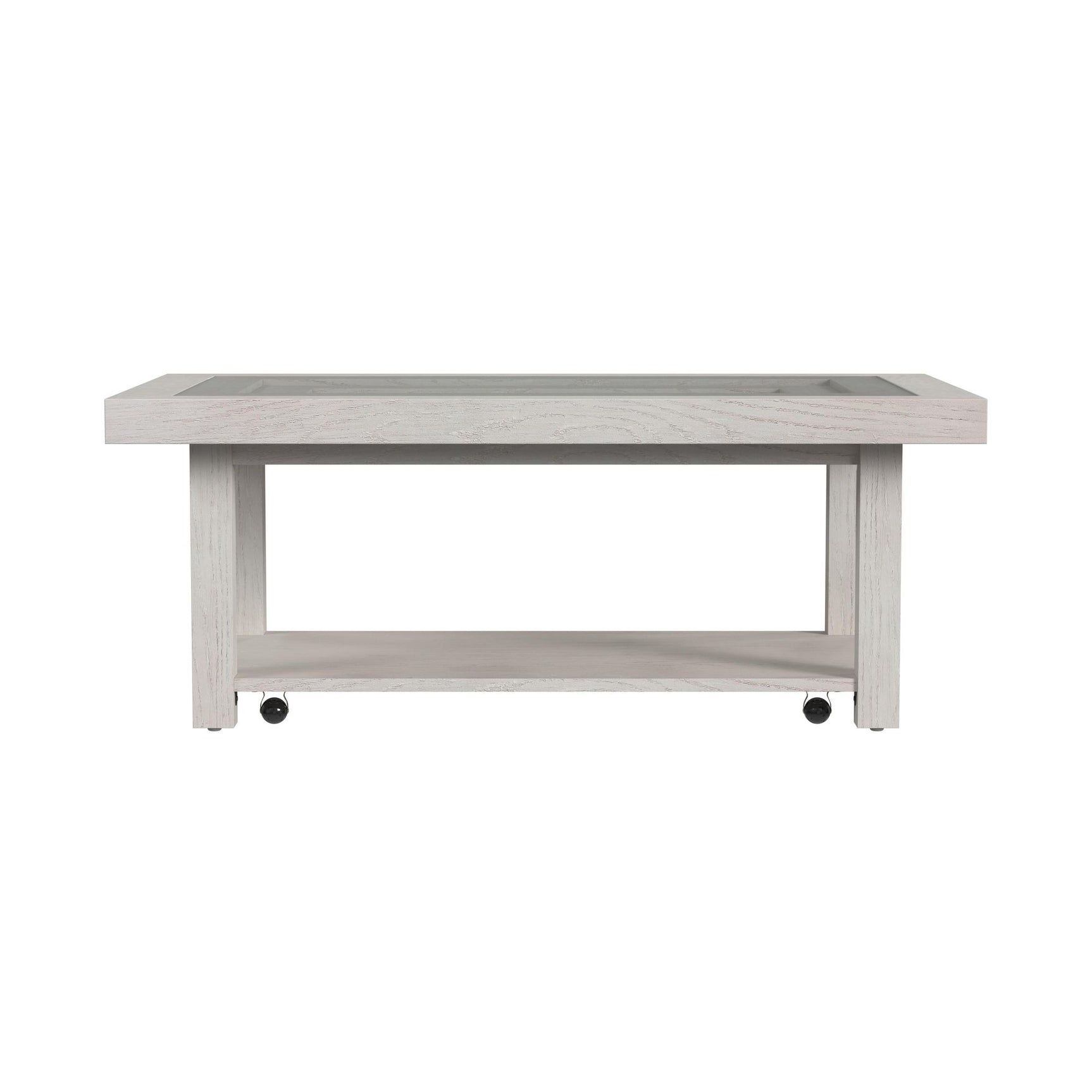 Avalanche Coffee Table in Antique White - Tampa Furniture Outlet