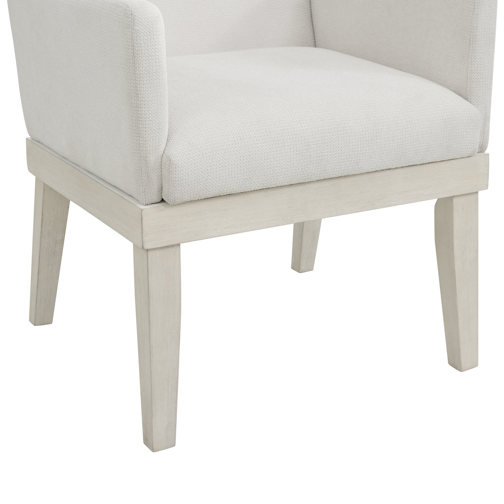 Avalanche Dining Arm Chair in Antique White (2 Per Carton) - Tampa Furniture Outlet