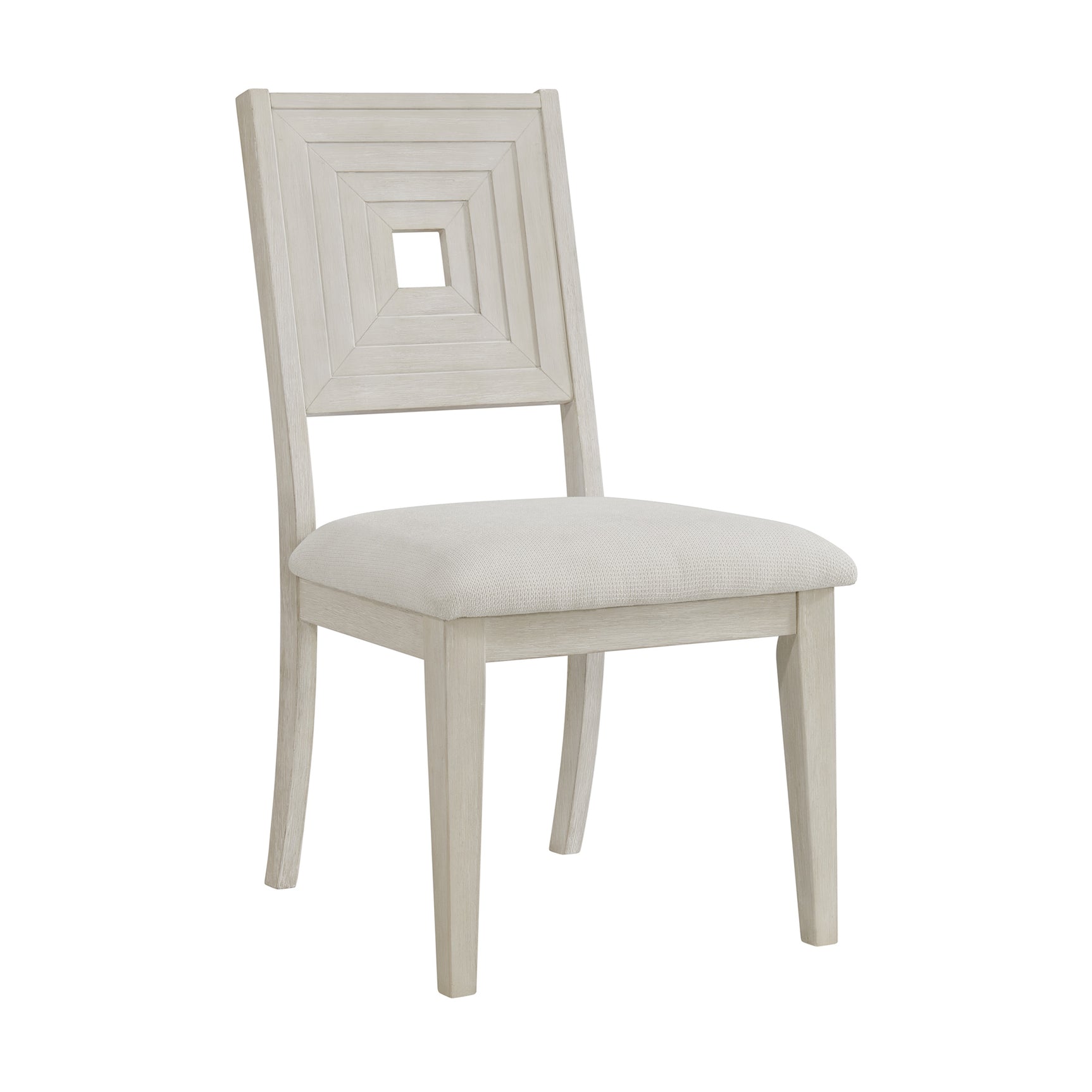 Avalanche Dining Side Chair in Antique White (2 Per Carton) - Tampa Furniture Outlet