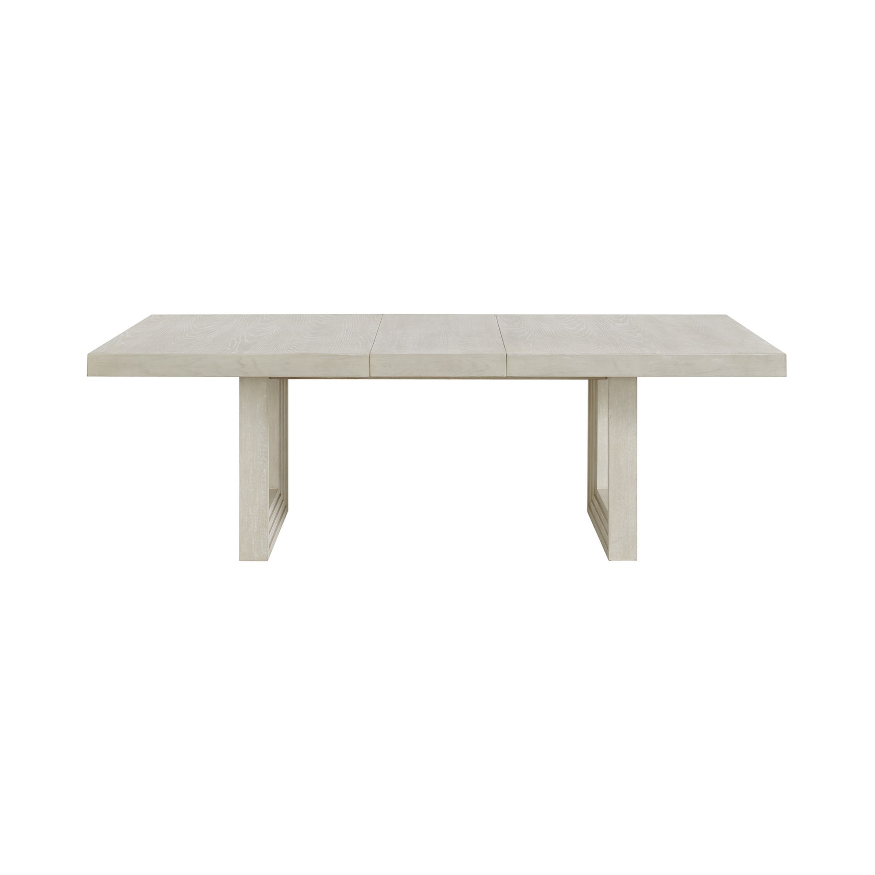 Avalanche Rectangular Dining Table with 18" Leaf in Antique White