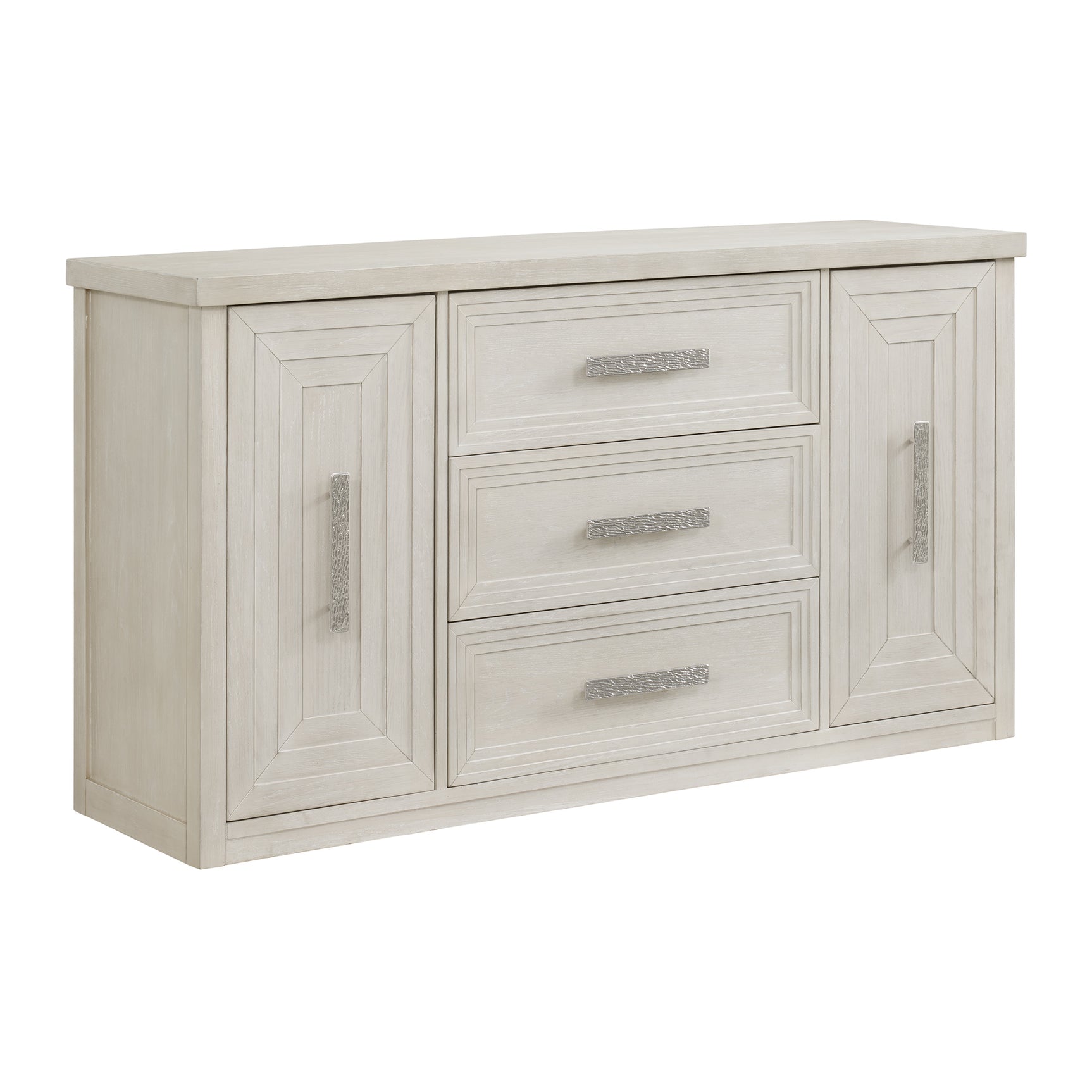 Avalanche Server in Antique White - Tampa Furniture Outlet