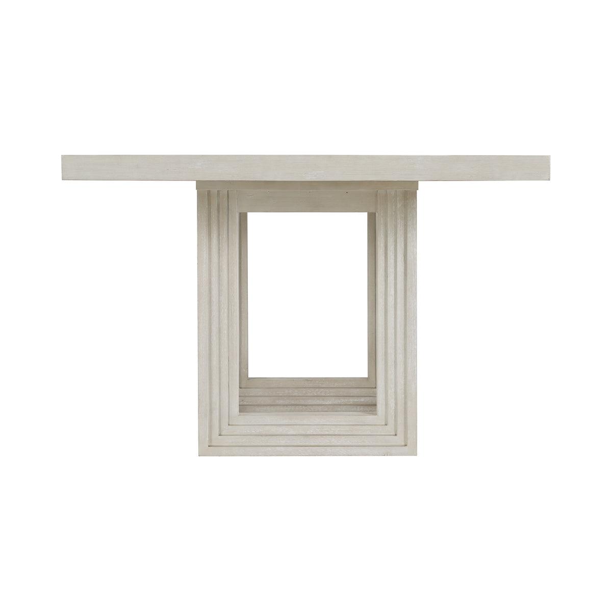Avalanche Square Counter Table in Antique White