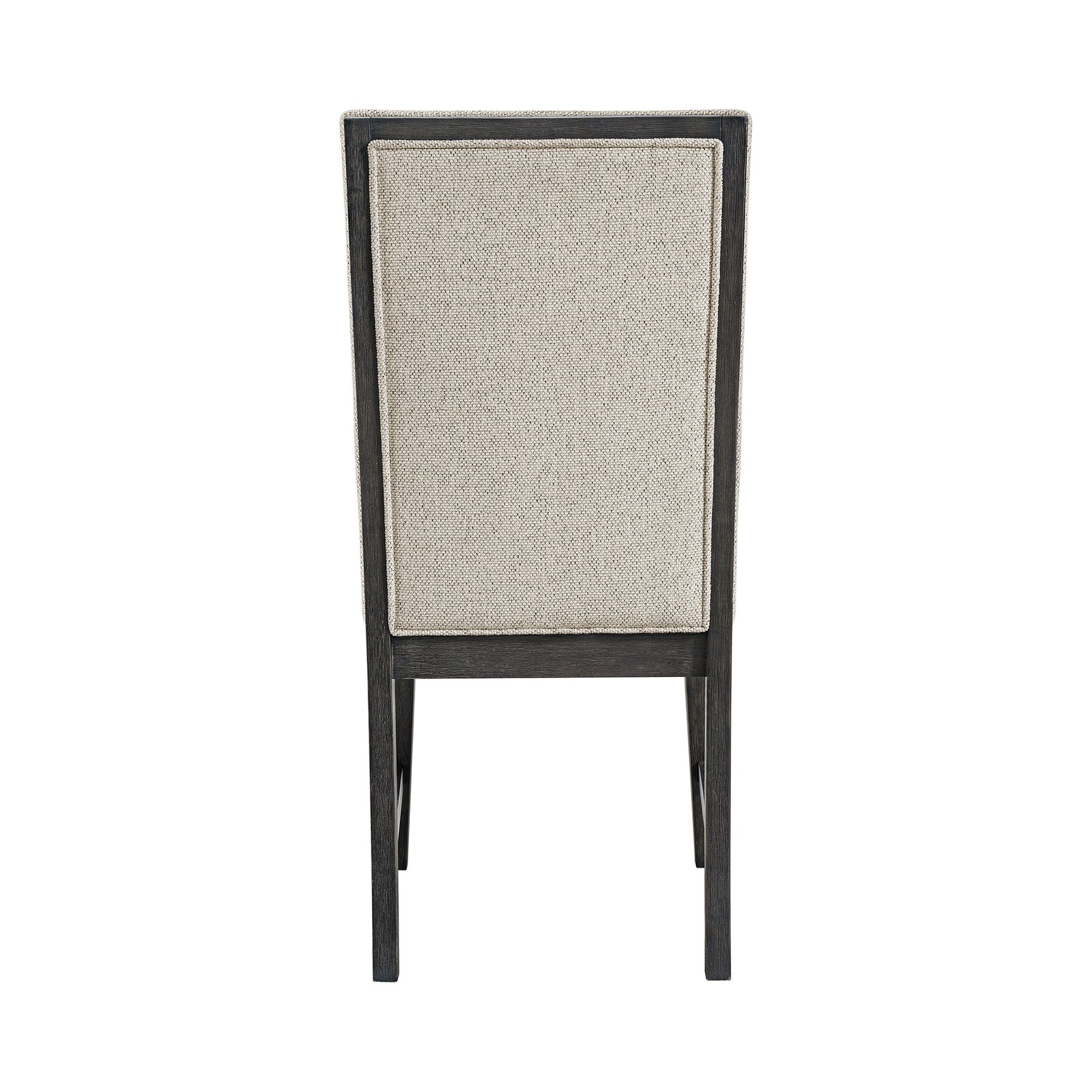 Axel Dining Chair with Light Grey Fabric in Espresso (2 Per Carton)