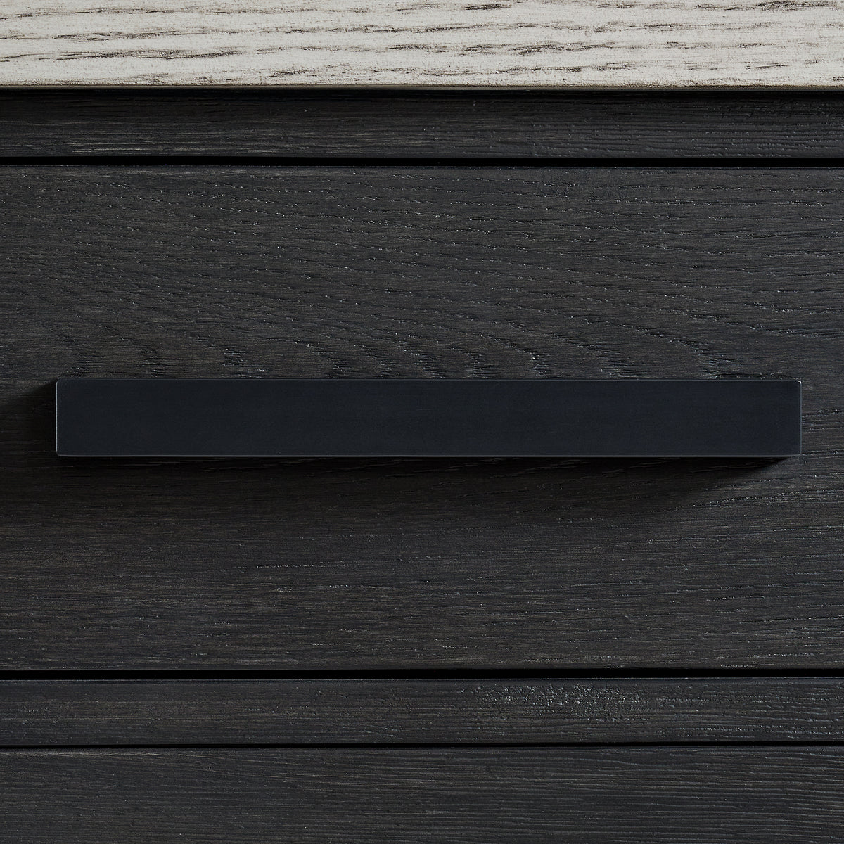 Axel Server in Light Grey and Espresso