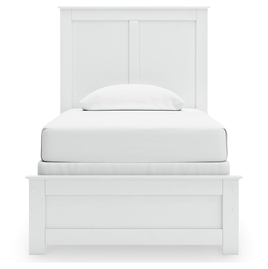 Bostwick Shoals Twin Panel Bed, Dresser, Mirror and Nightstand - Tampa Furniture Outlet