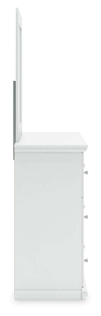 Bostwick Shoals Twin Panel Bed, Dresser, Mirror and Nightstand - Tampa Furniture Outlet