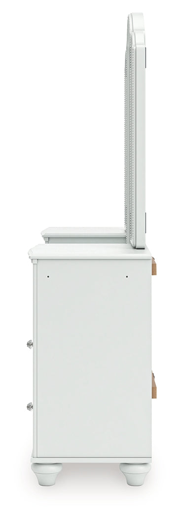 Kozlani Vanity with Mirror - Tampa Furniture Outlet