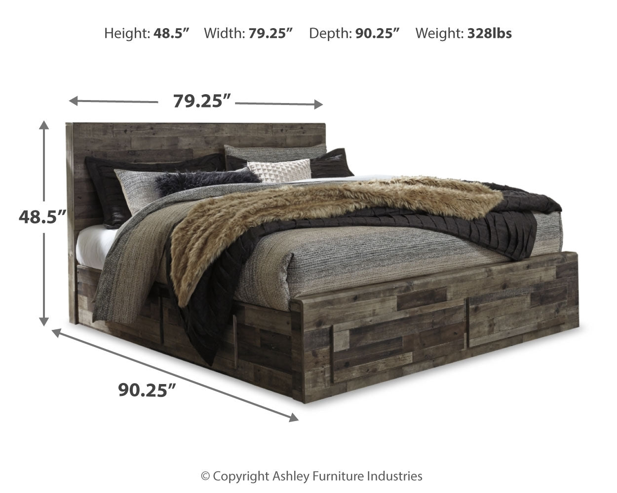 Derekson Bedroom - Tampa Furniture Outlet