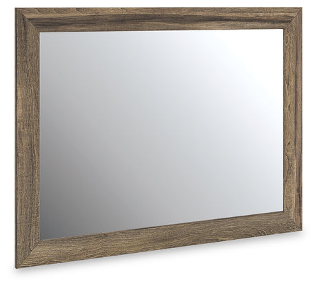 Tampa Furniture Outlet - Ashley Furniture - Elbrim Bedroom - Bedroom Mirror / Brown - PCB2005-36