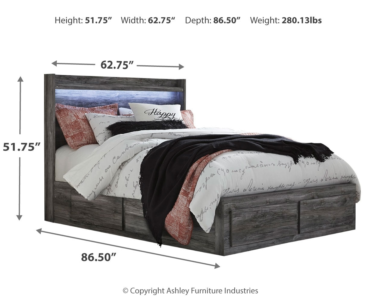 Baystorm Bedroom - Tampa Furniture Outlet