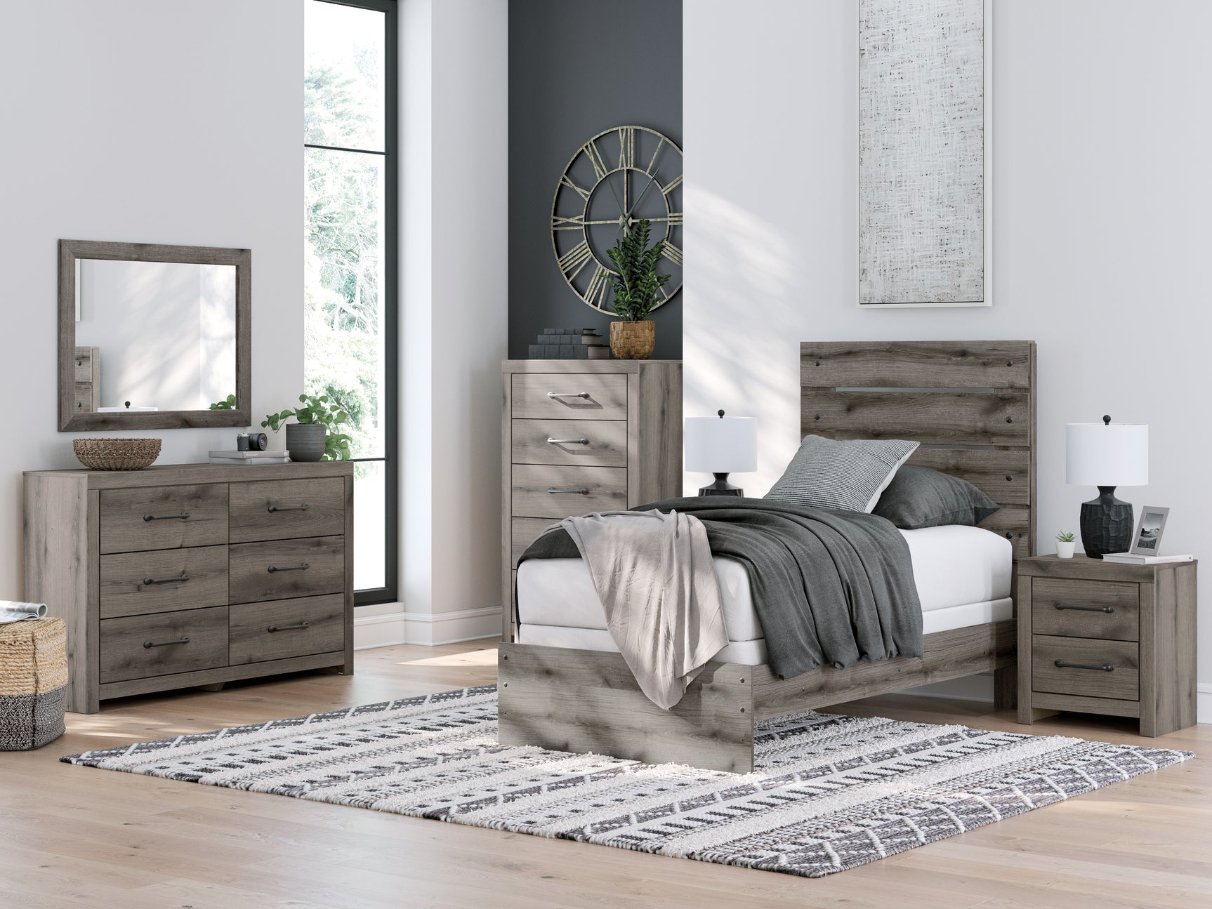 Graystorm Bedroom - Tampa Furniture Outlet