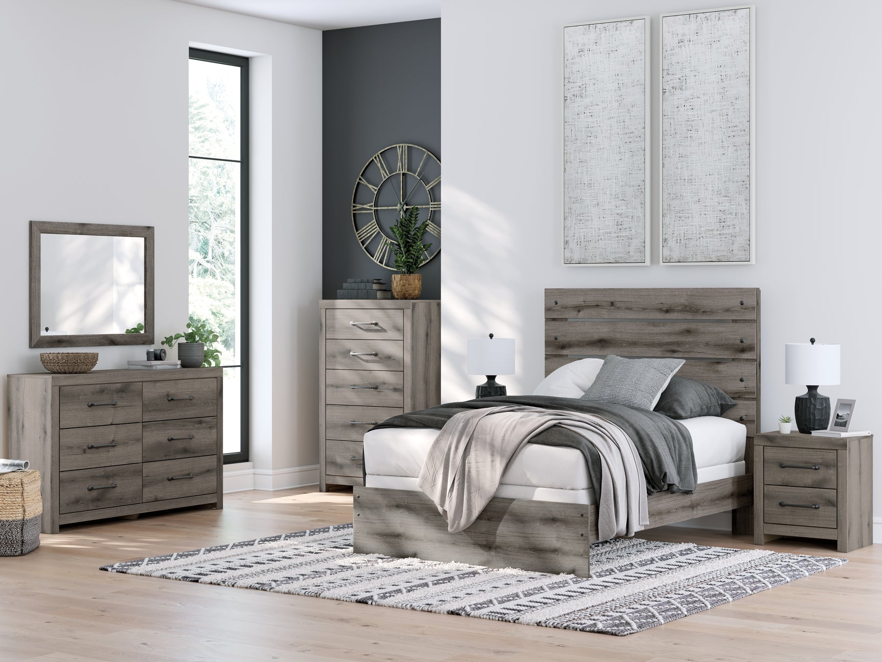 Graystorm Bedroom - Tampa Furniture Outlet