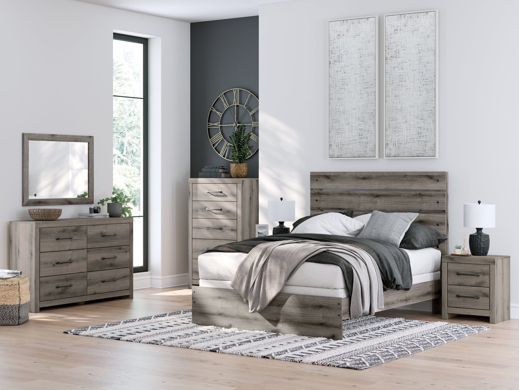 Graystorm Bedroom - Tampa Furniture Outlet